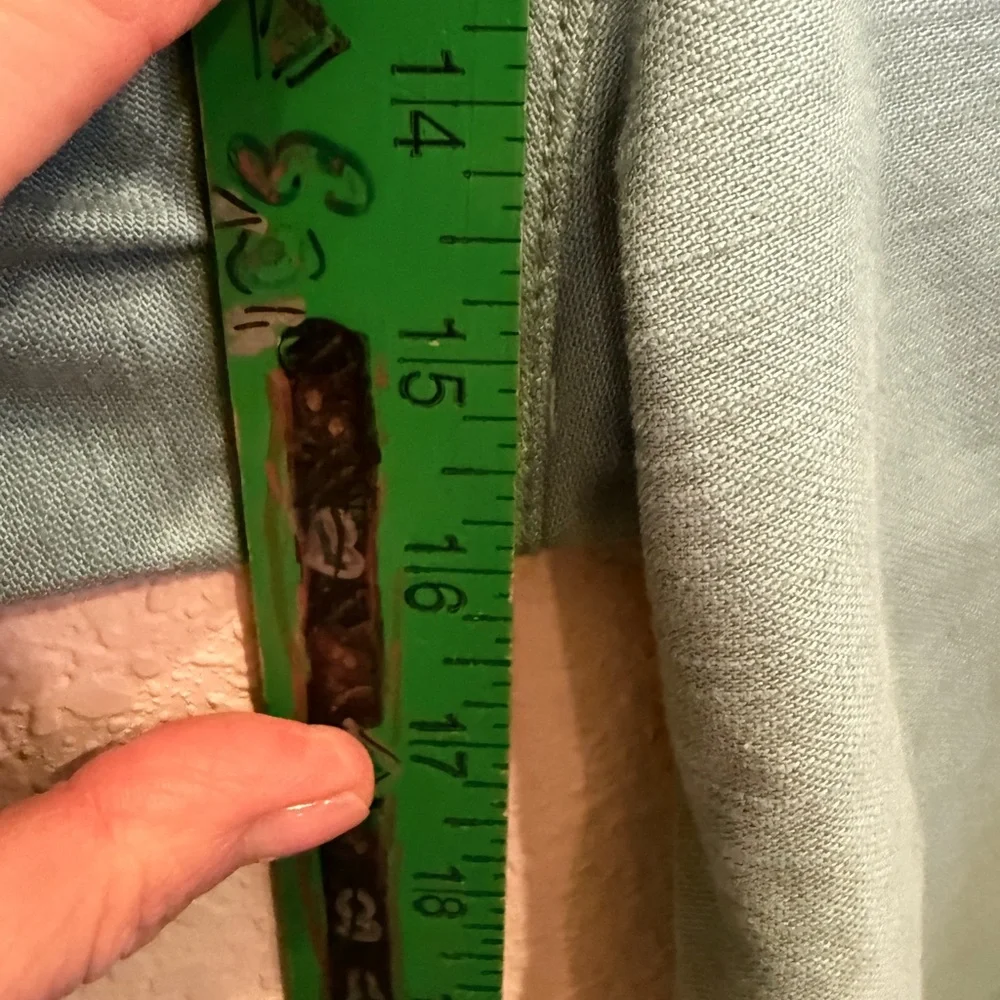 J. Crew Re-Imagined Seafoam Green Paperbag Pants with Tie Belt Cotton Sz 14
